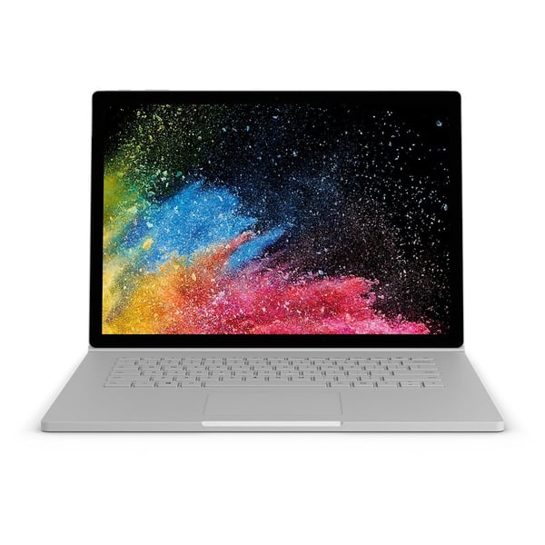 Microsoft Surface Book 2 - Core i7 1.9GHz 16GB 512GB 6GB Win10 15inch Platinum English/Arabic Keyboard