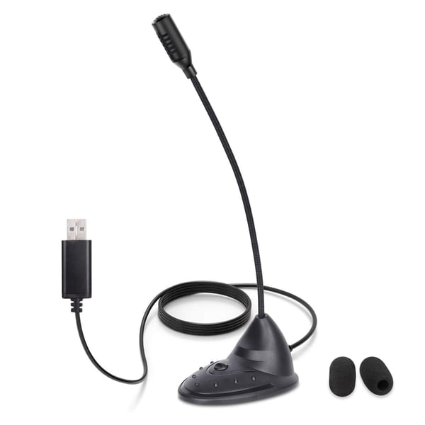STEK Gooseneck USB Microphone for Dictation, Recording and Computer Laptop PC STEK Gooseneck USB Microphone for Dictation, Recording and Computer Laptop PC
