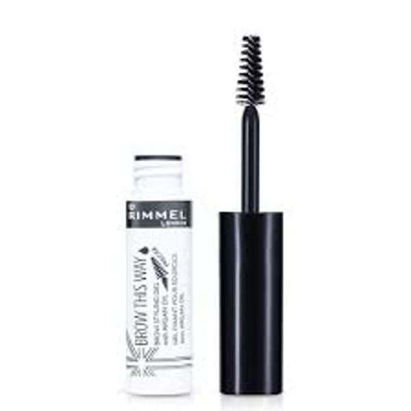 Rimmel London 8004 Brow This Way Eyebrow gel with Argan Oil Clear Rimmel London 8004 Brow This Way Eyebrow gel with Argan Oil Clear