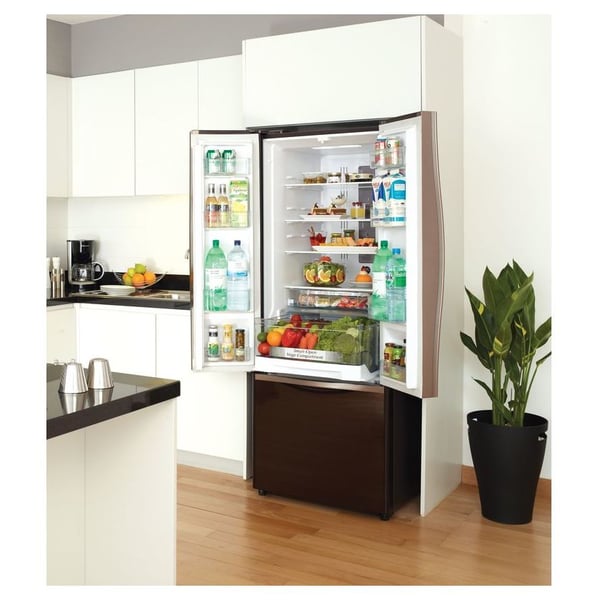 Buy Hitachi French Door Bottom Freezer 600 Litres Refrigerator