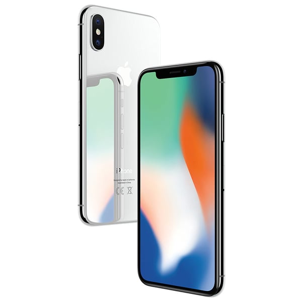 iphone x 64gb silver