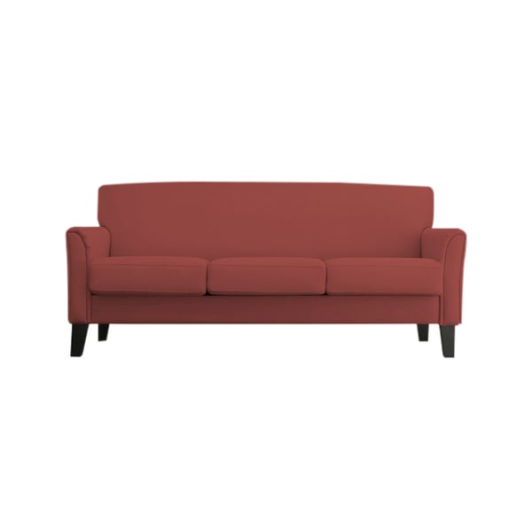 Buy Asghar Furniture Hollis Classic Minimalist Sofa Cherry Online In Uae Sharaf Dg