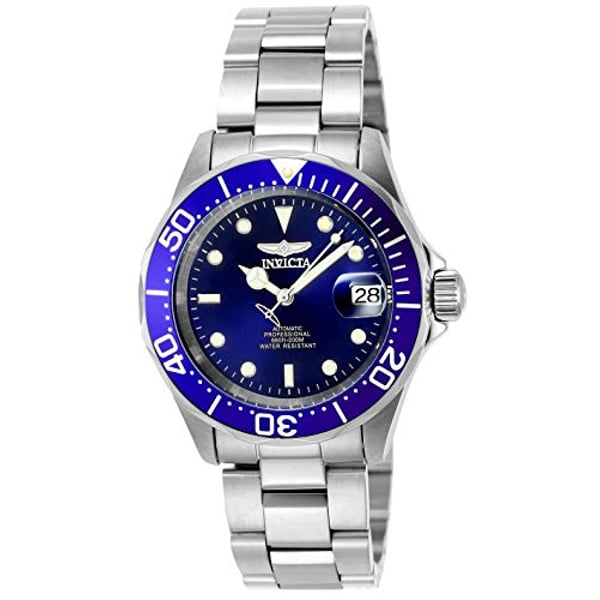 Invicta Men's 9094 Pro Diver Collection Stainless Steel Automatic Dress Watch With Link Bracelet