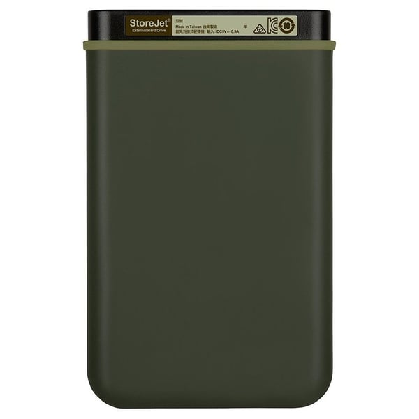 Transcend TS2TSJ25M3G Storejet 2TB Hard Drive Military Green Transcend TS2TSJ25M3G Storejet 2TB Hard Drive Military Green