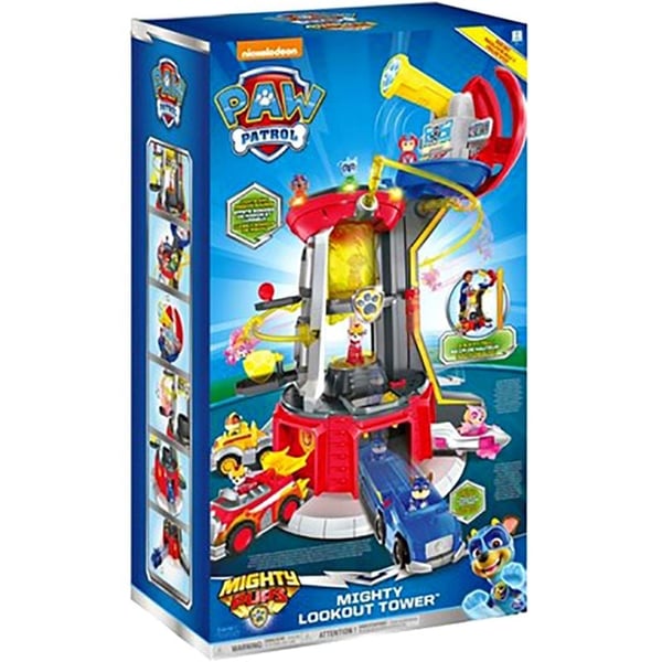 Spin Master Paw Patrol Mighty Pups Super Paws Lifesized Lookout Tower