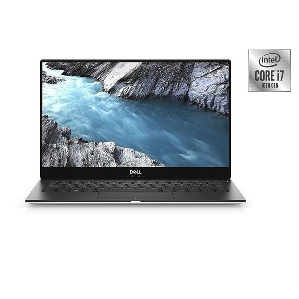 Dell XPS 13 Laptop - Core i7 1.8GHz 16GB 1TB Shared Win10 13.3inch UHD Silver English/Arabic Keyboard