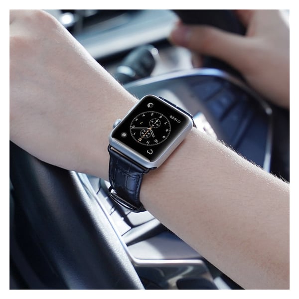 Dux Ducis Luxury Leather Band + Watch Case Black For Apple Watch 42/44mm Dux Ducis Luxury Leather Band + Watch Case Black For Apple Watch 42/44mm