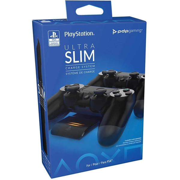 PDP Gaming Ultra Slim Charge System for PS4