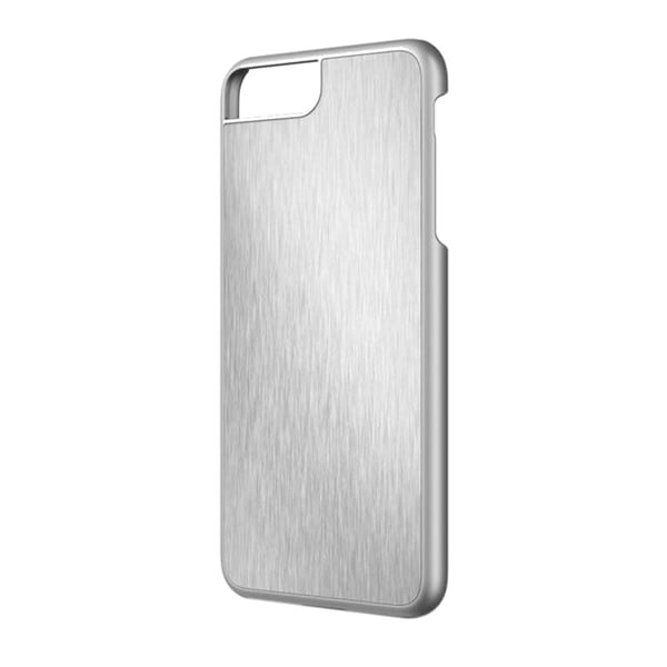 Cygnett Urban-Shield Slim Shockproof and Anti-Drop Protection Bumper Silver Aluminum Case with Metallic finish Protective Phone Cover, Full Protective Back Cover, iPhone 7 Plus / 8 Plus - Silver