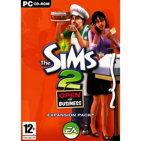 PC The Sims 2 Open For Business Expansion Pack