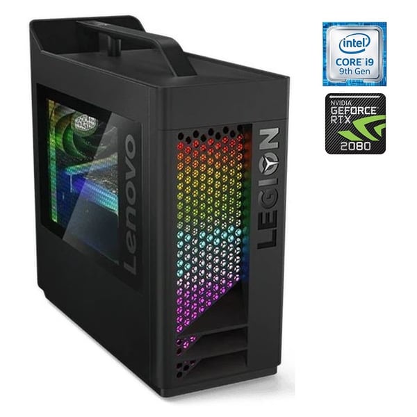 Lenovo Legion T730-28ICO Gaming Desktop - Core i9 3.6GHz 32GB 2TB+256GB 8GB Win10 Raven Black