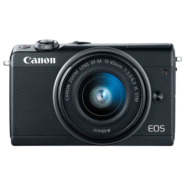 Canon EOS M100 Mirrorless Digital Camera Body Black With EF-M15-45 IS STM Lens Canon EOS M100 Mirrorless Digital Camera Body Black With EF-M15-45 IS STM Lens