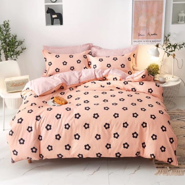 Buy DEALS FOR LESS Single Size Duvet Cover Bedding Set of 4