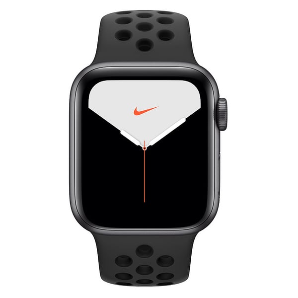 Apple Watch Series 5 GPS 40mm Space Grey Aluminium Case with Anthracite/Black Nike Sport Band Apple Watch Series 5 GPS 40mm Space Grey Aluminium Case with Anthracite/Black Nike Sport Band