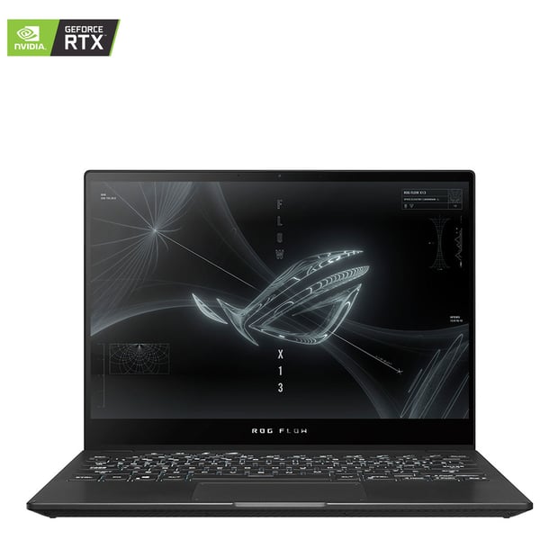 ASUS ROG Flow X13 GV301QC-K6112T Gaming Laptop - Ryzen 7 2.8GHz 16GB 1TB 4GB Win10Home 13.4inch 120Hz Black Nvidia GeForce RTX 3050
