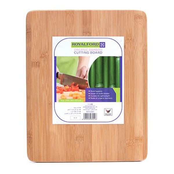 RoyalFord Wooden Cutting Board Brown 38x30x1.8cm RoyalFord Wooden Cutting Board Brown 38x30x1.8cm