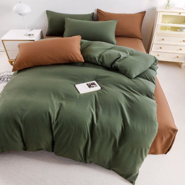 Buy Luna Home Single Size 4 Pieces Bedding Set Without Filler