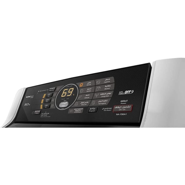 Panasonic Top Load Fully Automatic 9kg Washing Machine NAF90A1 Panasonic Top Load Fully Automatic 9kg Washing Machine NAF90A1