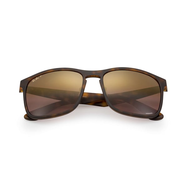 Ray-Ban Square Tortoise Sunglasses Unisex RB4264 894/6B