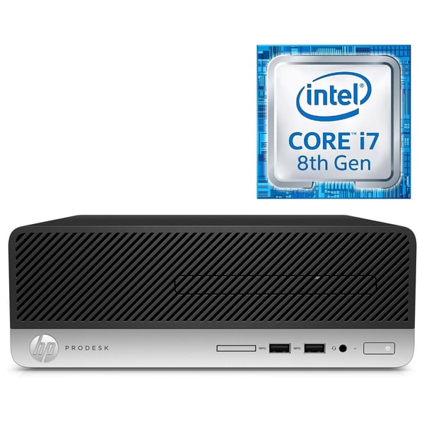 HP ProDesk 600 G5 MicroTower Desktop Core i7-8700 8GB RAM 1TB HDD Win10P