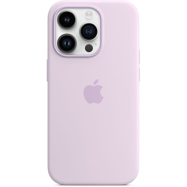 Apple iPhone 14 Pro Silicone Case Lilac with MagSafe