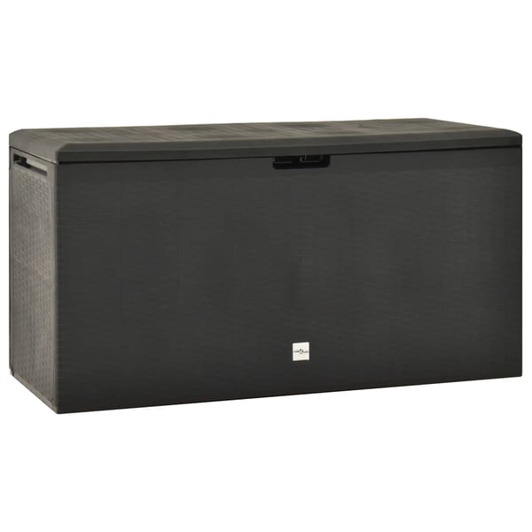 vidaXL Garden Storage Box Anthracite 114x47x60 cm vidaXL Garden Storage Box Anthracite 114x47x60 cm