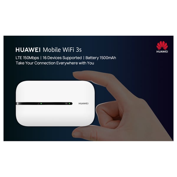 hauwei e5576 320 mobile wifi 150 mbps 4g router white