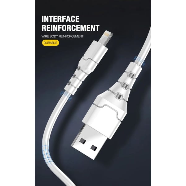 Aspor Lighting Cable 1m White Aspor Lighting Cable 1m White