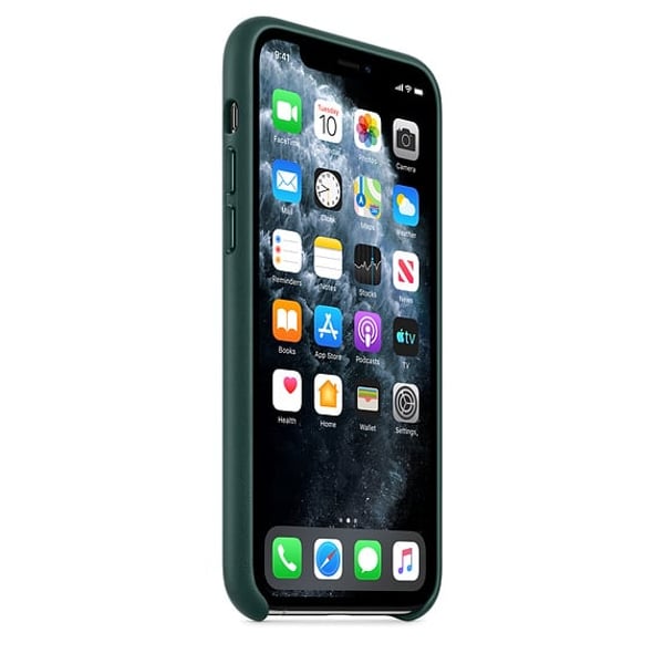 Apple Leather Case Forest Green iPhone 11 Pro Apple Leather Case Forest Green iPhone 11 Pro