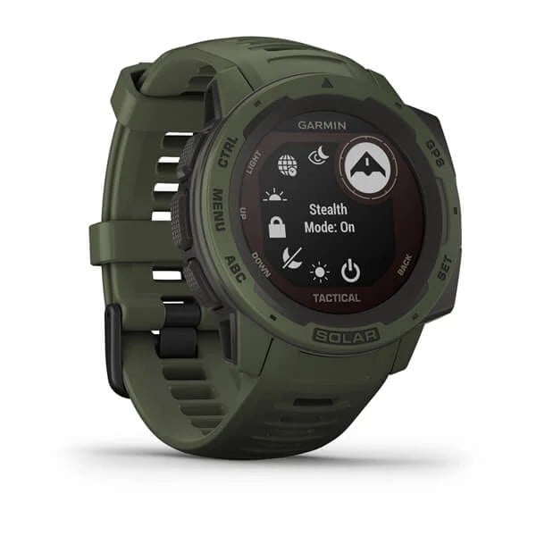 Garmin 010-02293-04 Instinct Solar Tactical Edition Moss Smartwatch Garmin 010-02293-04 Instinct Solar Tactical Edition Moss Smartwatch