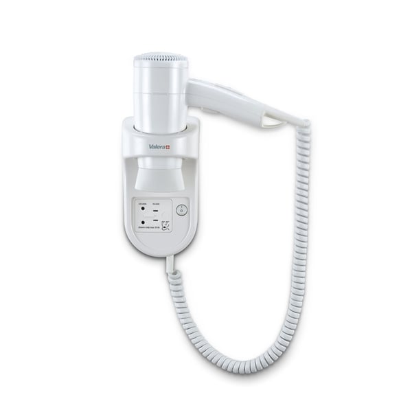 Valera Wall Mounted Hair Dryer With Shaver Socket Mounting 1200W
