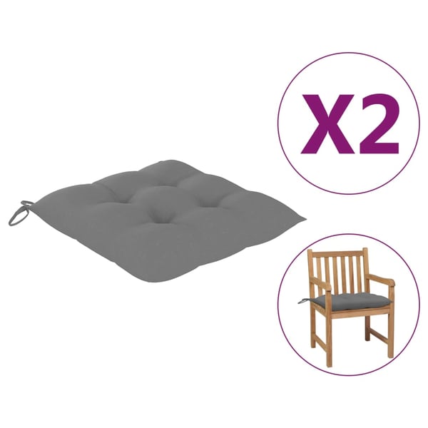 Grey chair cushions outlet
