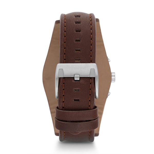 Fossil CH2891 Coachman Chronograph Brown Leather Watch