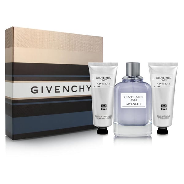 Givenchy Gentlemen Only EDT 100ml+75ml Shower Gel +75ml Aftershave Balm Giftset Men