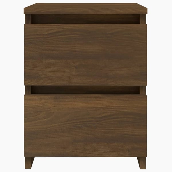 vidaXL Bedside Cabinets 2 pcs Brown Oak 30x30x40 cm Engineered Wood vidaXL Bedside Cabinets 2 pcs Brown Oak 30x30x40 cm Engineered Wood