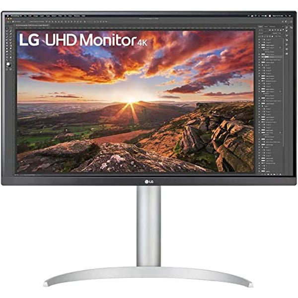 LG 27up850n 27 Inch Ips 4k UHD Vesa Display HDR400 USB-c Monitor, White