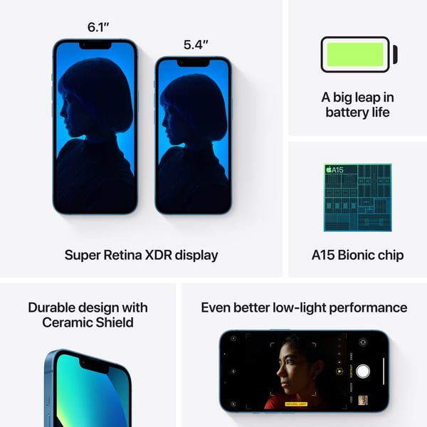 iPhone 13 256GB Blue (FaceTime - International Specs) iPhone 13 256GB Blue (FaceTime - International Specs)