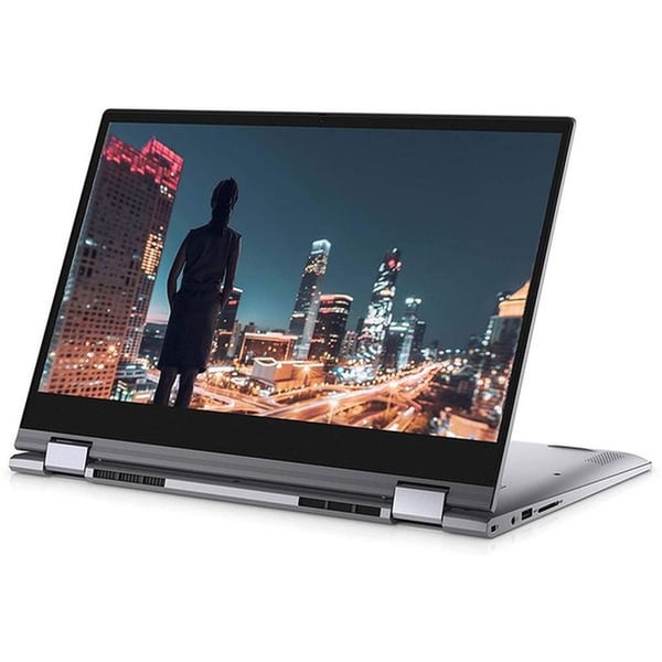 Dell Insprion 14 5406-IN-5046B-GRY 2 in 1 Laptop - Core i3 3GHz 4GB 256GB Shared Win11Home 14inch FHD Grey English/Arabic Keyboard