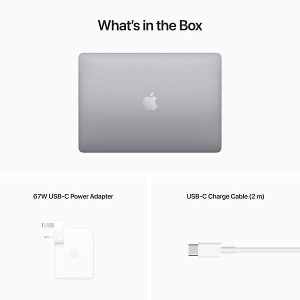 Apple MacBook Pro 13.3-inch (2022) - M2 Chip 8GB 512GB 10-core GPU Space Grey English Keyboard