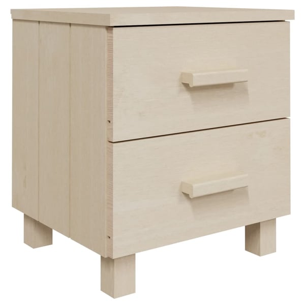 Vidaxl Bedside Cabinet Honey Brown 40x35x44.5 Cm Solid Pinewood