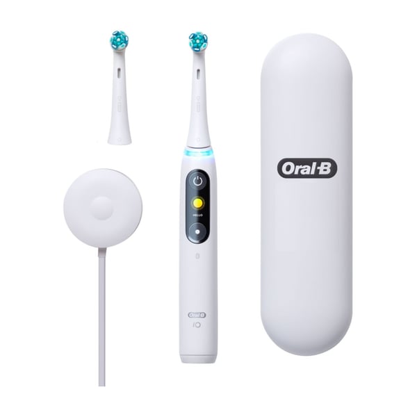 Oral-b Io Series Patient Starter Kit Electric Toothbrush With 1 Replacement Brush Heads, White Alabaster Oral-b Io Series Patient Starter Kit Electric Toothbrush With 1 Replacement Brush Heads, White Alabaster