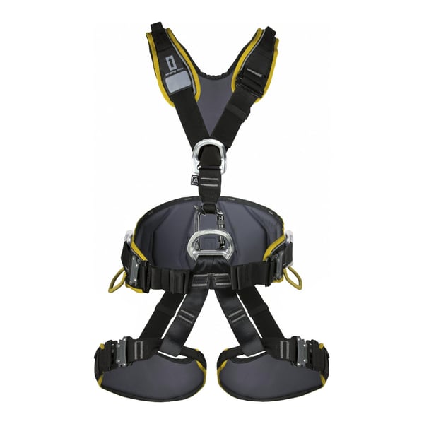 Singing Rock Expert 3d Speed, Full Body Harness, Medium/large, Black/yellow