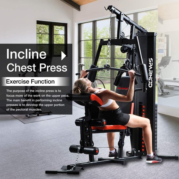 Sparnod Fitness SHG-10000 Multifunctional Luxury Home Gym Station Sparnod Fitness SHG-10000 Multifunctional Luxury Home Gym Station