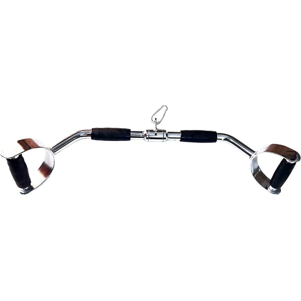 ULTIMAX LAT Pull Down Bar with Handls, Pull Down Machine Attachments, 28 Inch V-Shaped Bar Press Down Bar Cable Attachments Multi Gym Attachment Pro Tricep U-Bar Multi-Exerciser ULTIMAX LAT Pull Down Bar with Handls, Pull Down Machine Attachments, 28 Inch V-Shaped Bar Press Down Bar Cable Attachments Multi Gym Attachment Pro Tricep U-Bar Multi-Exerciser