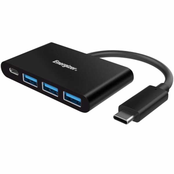 Energizer HC304AC USB C & Type C to C Multi Port Hub Energizer HC304AC USB C & Type C to C Multi Port Hub