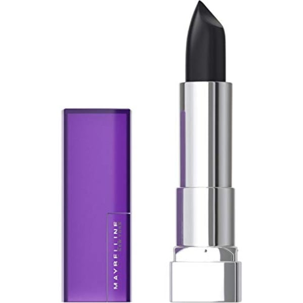 Maybelline Color Sensational The Mattes, Matte Finish Lipstick Makeup, Pitch Bla Maybelline Color Sensational The Mattes, Matte Finish Lipstick Makeup, Pitch Bla