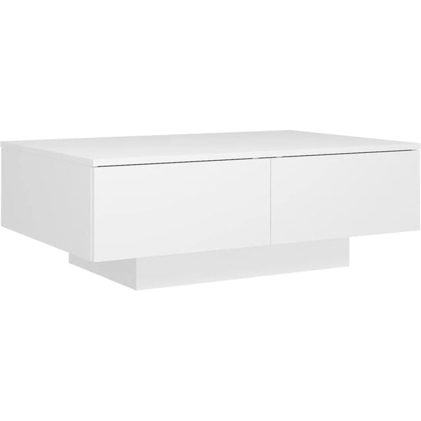 Vidaxl Coffee Table White 90x60x31 Cm Engineered Wood