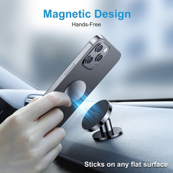 Brave Magnetic 360 Rotation Dashboard Phone Holder Compatible with 4-7inches devices BHL-45