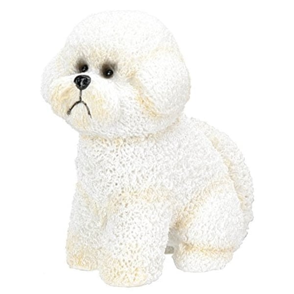Ytc Bichon Frise Dog - Collectible Figurine Statue Figure Sculpture Puppy