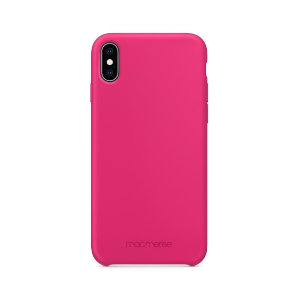 Silicone Case Fuschia Pink - Silicone Case for iPhone XS Max